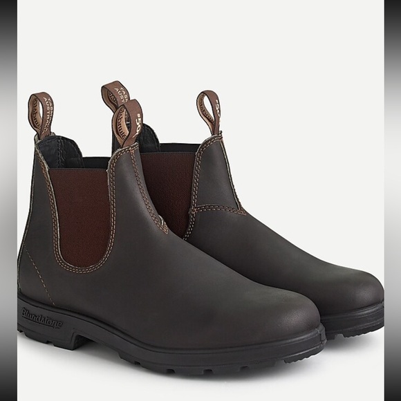 Blundstone 500 premium leather brown boots - Picture 2 of 9